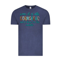 Vintage Denim Some of Y'alls Cornbread Ain't Done In Middle Vintage Tee - texasbilliewilder