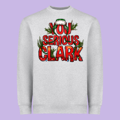 You Serious Clark Bbs Heavyweight Sweatshirt Designed By Bundleandbundleshop