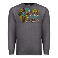 Charcoal Heather let me tell you about my jesus Premium Sweatshirt - RacoonDesign