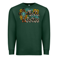 Sports Green let me tell you about my jesus Premium Sweatshirt - RacoonDesign