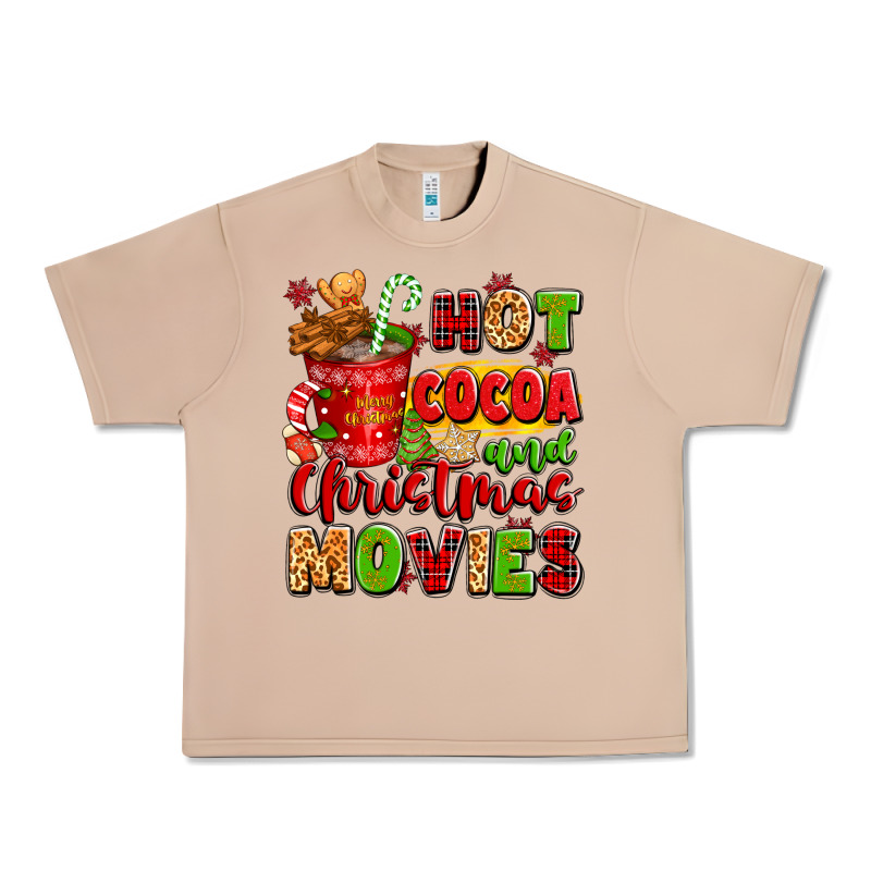 Hot Cocoa And Christmas Movies Urban Heavy Tee by texasbilliewilder | Teevron