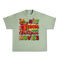 Oil Green hot cocoa and christmas movies Urban Heavy Tee - texasbilliewilder