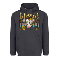 Smoke Western Blessed Mom Baby Calf Heavyweight Hoodie - LillyAllenDesigns