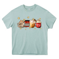 Arona christmas coffee Heavy Core Tee - MaliasSmallBusiness