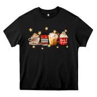 Black christmas coffee Heavy Core Tee - MaliasSmallBusiness