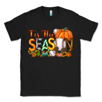 Black tis the season baseball Classic Tee - RacoonDesign