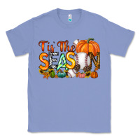 Colony Blue tis the season baseball Classic Tee - RacoonDesign