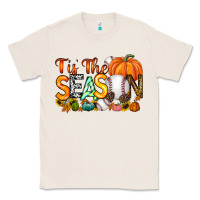Natural tis the season baseball Classic Tee - RacoonDesign