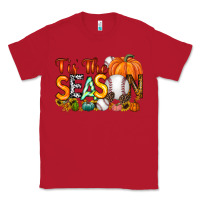 Red tis the season baseball Classic Tee - RacoonDesign