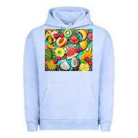 Pigment Grape Ice summer fruits Urban Hoodie - BarkalooDesign