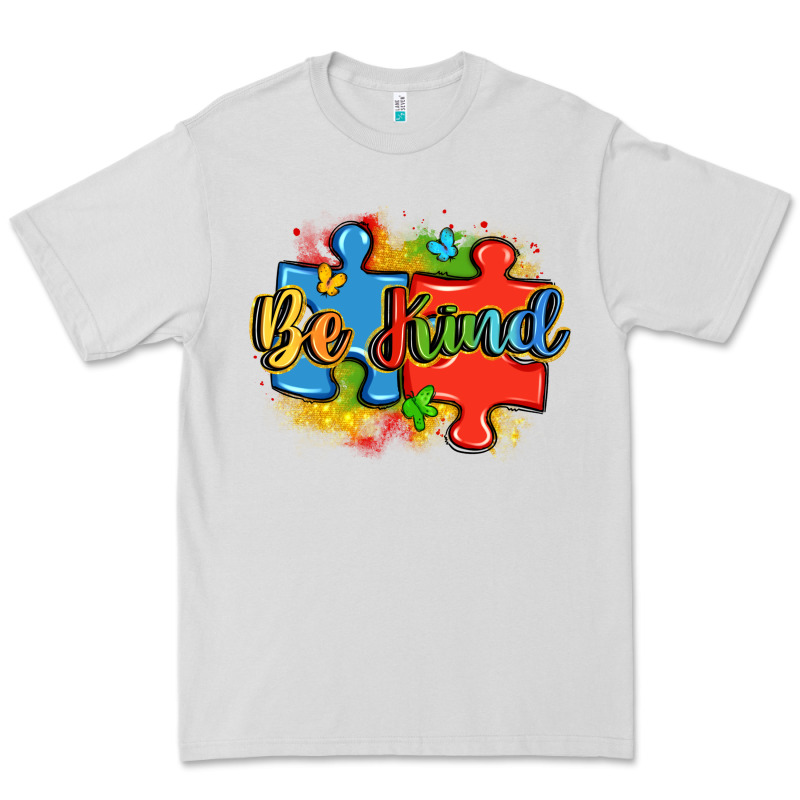 Be Kind Autism Premium Tee by LillyAllenDesigns | Teevron