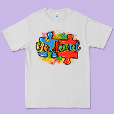 Be Kind Autism Premium Tee Designed By Lillyallendesigns