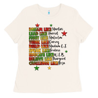 Bone inspiring black leaders juneteenth Ladies Tee - LillyAllenDesigns