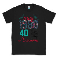 Black Made In May 1980 40 Years Of Being Awesome Classic Tee - Bettercallsaul