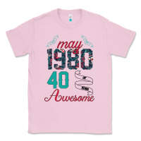 Bubblegum Pink Made In May 1980 40 Years Of Being Awesome Classic Tee - Bettercallsaul