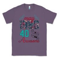 Lavender Made In May 1980 40 Years Of Being Awesome Classic Tee - Bettercallsaul