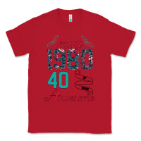 Red Made In May 1980 40 Years Of Being Awesome Classic Tee - Bettercallsaul