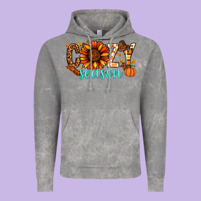 Cozy Season Thanksgiving Vintage Hoodie Designed By Nancycooperartshop