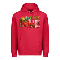Cardinal love strawberry Premium Hoodie - RanaPortraitStore