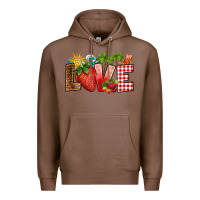 Chestnut love strawberry Premium Hoodie - RanaPortraitStore