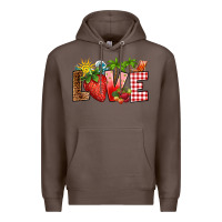 Coffee love strawberry Premium Hoodie - RanaPortraitStore