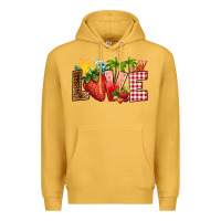 Mustard love strawberry Premium Hoodie - RanaPortraitStore