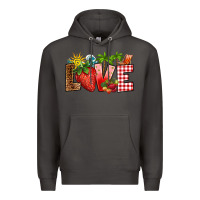 Smoke love strawberry Premium Hoodie - RanaPortraitStore