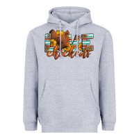 Heather Grey love chickens Heavyweight Hoodie - LillyAllenDesigns