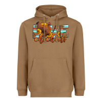 Toasted Coconut love chickens Heavyweight Hoodie - LillyAllenDesigns