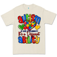 Bone autism is not a disability it's a different abilit Premium Tee - LillyAllenDesigns