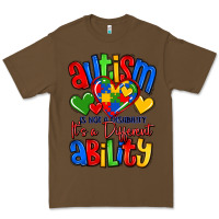 Cacao autism is not a disability it's a different abilit Premium Tee - LillyAllenDesigns
