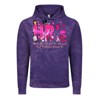 Cloud Purple breast cancer hr human resources Vintage Hoodie - texasbilliewilder