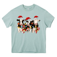 Arona christmas three cows Heavy Core Tee - MaliasSmallBusiness