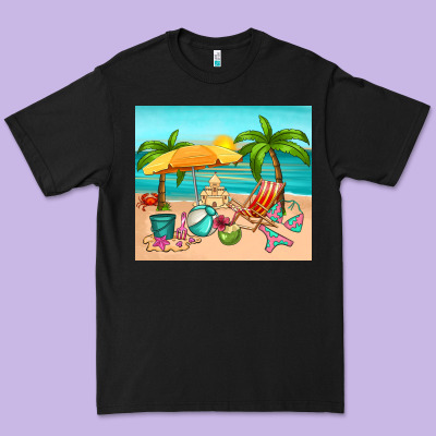 Summer Premium Tee Designed By Ranaportraitstore