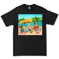 Black summer Premium Tee - RanaPortraitStore
