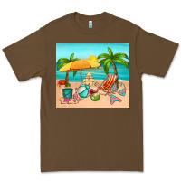 Cacao summer Premium Tee - RanaPortraitStore