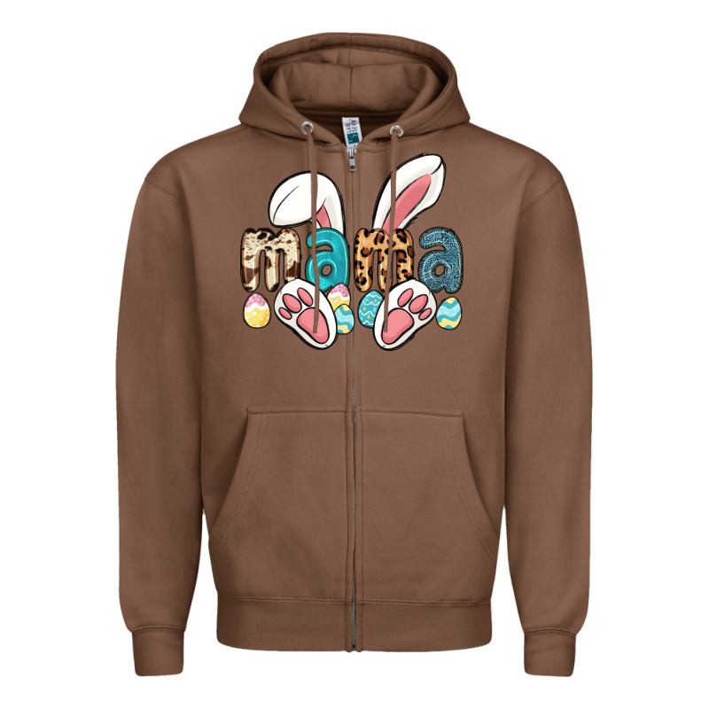 Mama Easter Zipper Hoodie by LillyAllenDesigns | Teevron