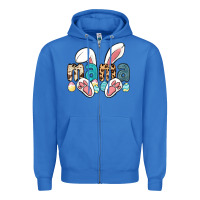 True Royal mama easter Zipper Hoodie - LillyAllenDesigns