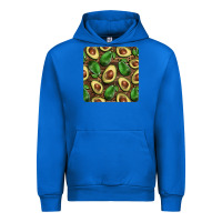 Cobalt avocados with wood and leopard background mug  coaster Urban Hoodie - BarkalooDesign