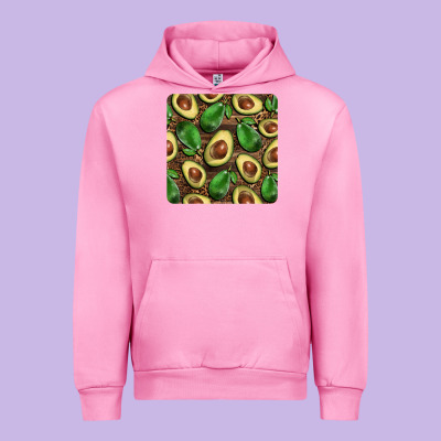 Avocados With Wood And Leopard Background Mug  Coaster Urban Hoodie Designed By Barkaloodesign
