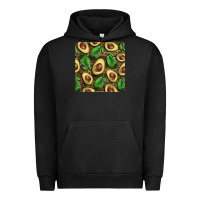 Pigment Black avocados with wood and leopard background mug  coaster Urban Hoodie - BarkalooDesign