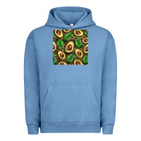 Pigment Pebble Blue avocados with wood and leopard background mug  coaster Urban Hoodie - BarkalooDesign