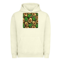 Pigment Pistachio avocados with wood and leopard background mug  coaster Urban Hoodie - BarkalooDesign