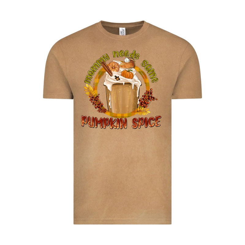Mommy Needs Some Pumpkin Spice Vintage Tee by texasbilliewilder | Teevron
