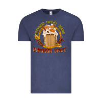 Vintage Denim Mommy Needs Some Pumpkin Spice Vintage Tee - texasbilliewilder
