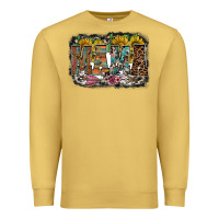 Antique Gold mama western Premium Sweatshirt - RacoonDesign