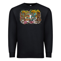 Black mama western Premium Sweatshirt - RacoonDesign