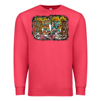 Cardinal mama western Premium Sweatshirt - RacoonDesign