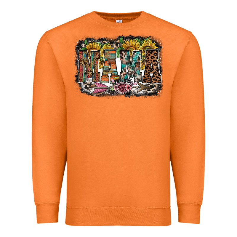 Mama Western Premium Sweatshirt by RacoonDesign | Teevron