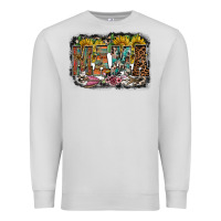 Dove Grey mama western Premium Sweatshirt - RacoonDesign